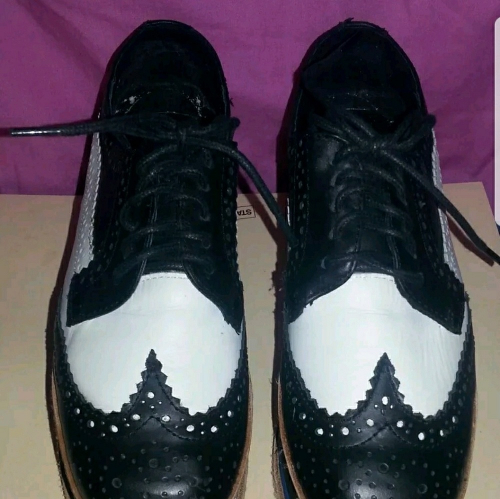 JEFFREY Campbell AD LONG BROGUE OXFORD PLATFORMS